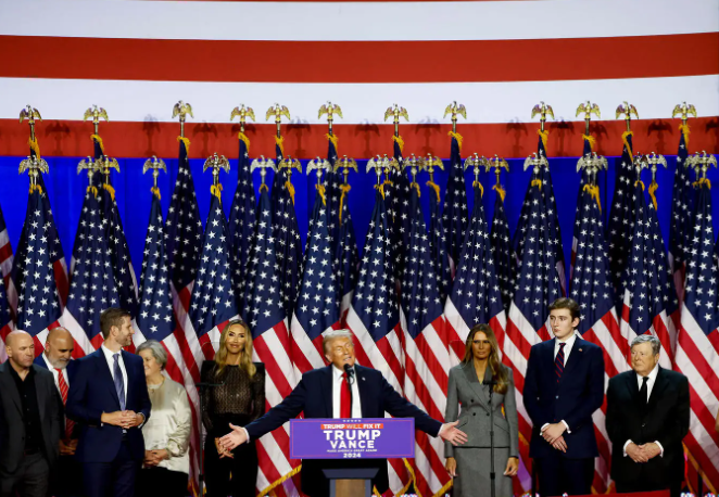 特朗普竞选团队“四明星”：世界首富、肯尼