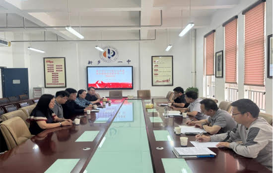 新乡市红十字爱心企业家服务基地走进市一中调研回访